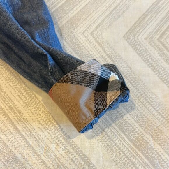 BURBERRY BRIT Women's Denim Button Down Shirt Size S - Picture 7 of 7